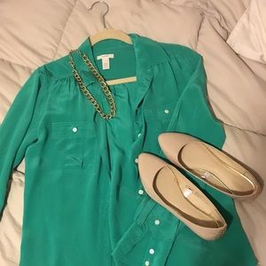 J.Crew Silk Blouse